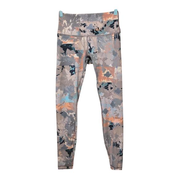 Lululemon Wunder Under High Rise Leggings Size 6 Multi Yoga Workout Athleisure - Picture 1 of 8